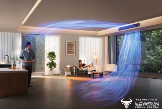 风轮面向中大户型打造的双出风舒适体验尊龙凯时网站米家中央空调Pro 双(图4)